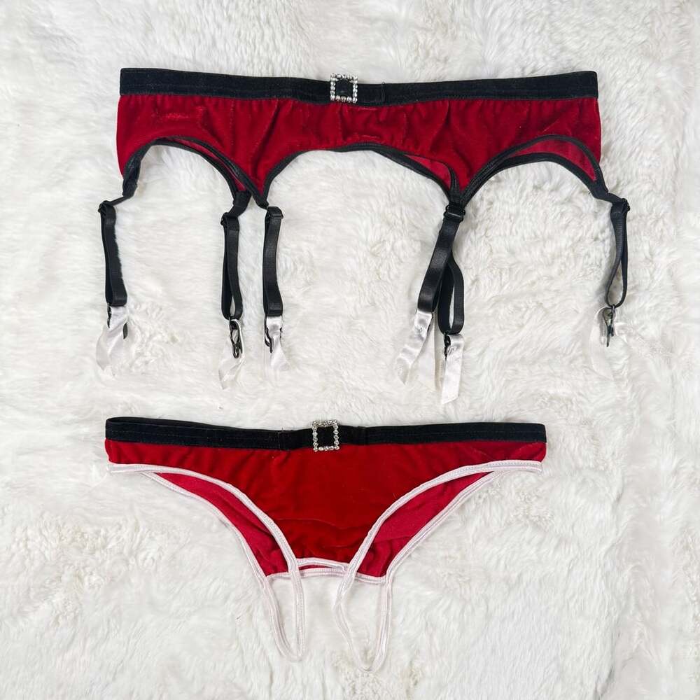 Velvet Lingerie Set